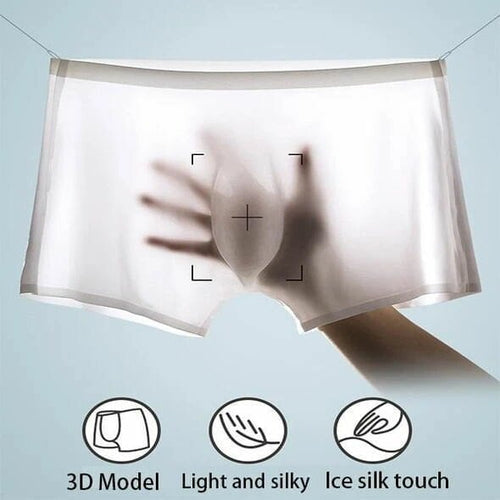 ⚡SUPER SALE - 49% OFF⚡Men's Ice Silk Breathable Underwear✨Best Gifts for Men