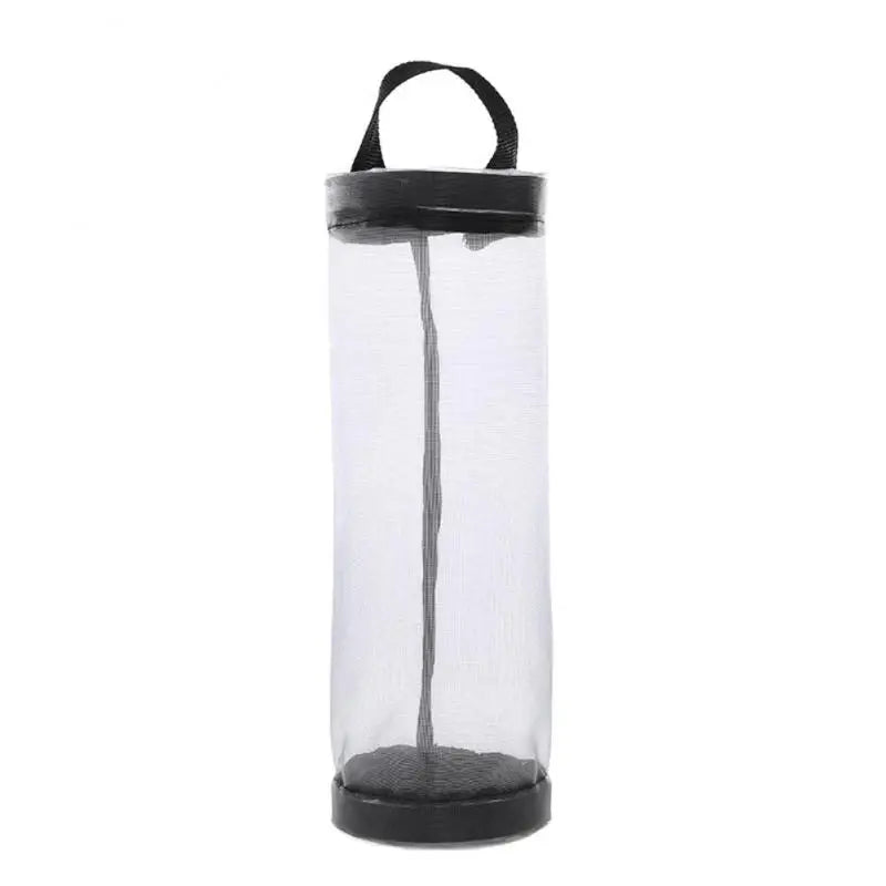 Home Grocery Bag Holder Wall Mount Plastic Bag Holder Dispenser Hanging Storage Trash Garbage Bag Kitchen Garbage Organizer